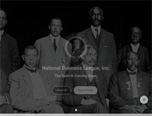 Tablet Screenshot of nationalbusinessleague.org